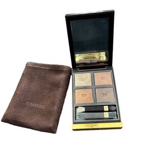 Tom Ford Eye Color Quad 04 Suspicion Neutral Bronze Brown Palette 6g